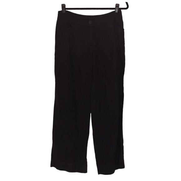 Eileen Fisher Blue Wide leg Pants Women Size 4 - Picture 1 of 11